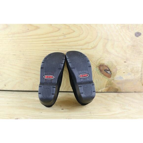 Klogs Naples Womens 6M Black Suede Gold Embroidered Clogs Mules - Picture 6 of 8